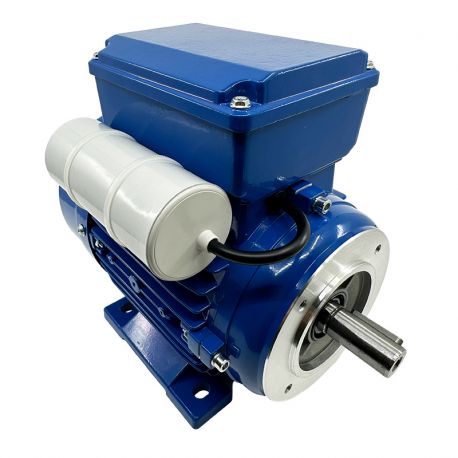 Moteur Électrique Monophasé B34, 0.55 KW, 1500 TR/MIN, HA 71, 230V,Alu - Carcasse réduite