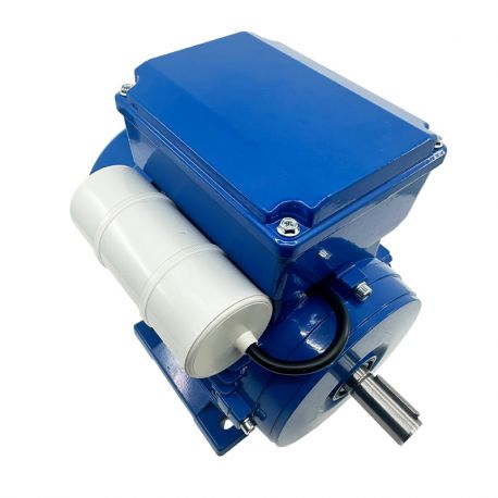 Moteur Électrique Monophasé B3, 0.55 KW, 1500 TR/MIN, HA 71, 230V,Alu - Carcasse réduite