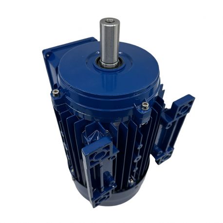 Moteur triphasé CEMER B3, 1.5 KW, 3000 TR/MIN, HA 80, 230/400V, IE1, Alu