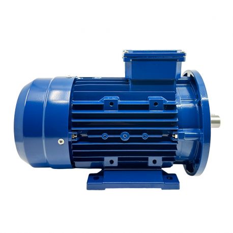 Moteur triphasé CEMER B35, 0.18 KW, 1500 TR/MIN, HA 63, 230/400V, IE1, Alu