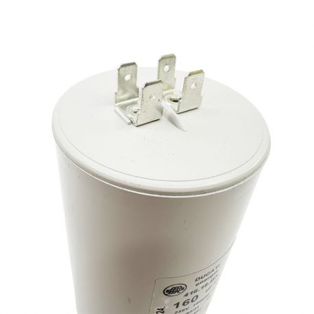 Condensateur permanent 160µF à cosses - Ø60x120mm - DUCATI