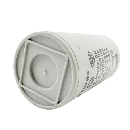 Condensateur permanent 0,8µF à cosses Faston Simple - Fond Plat - Ø30x56mm - DUCATI