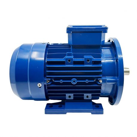 Moteur triphasé CEMER B35, 1.1 KW, 1000 TR/MIN, HA 90, 230/400V, IE1, Alu