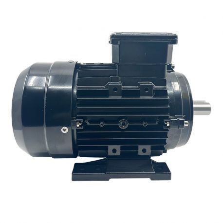 Moteur Électrique Triphasé 0.75kW/1CV, 1000Tr/min, 230/400V, B3, HA90, IE3, Alu - CEMER