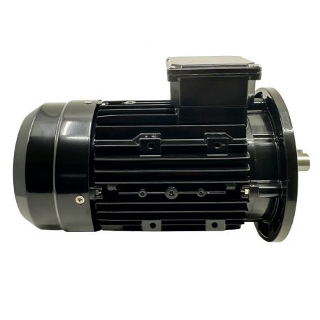 Moteur Électrique Triphasé 1.1kW/1.5CV, 1000Tr/min, 230/400V, B5, HA90, IE3, Alu - CEMER