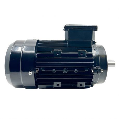 Moteur Électrique Triphasé 7.5kW/10CV, 1500Tr/min, 400/690V, B14, HA132, IE3, Alu - CEMER