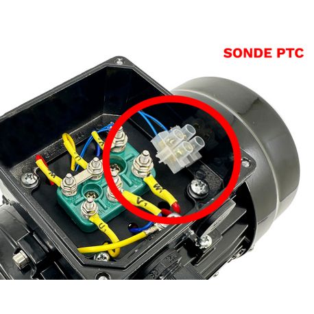 Moteur Électrique Triphasé 11kW/15CV, 1500Tr/min, 400/690V, B14, HA132, IE3, Alu - CEMER