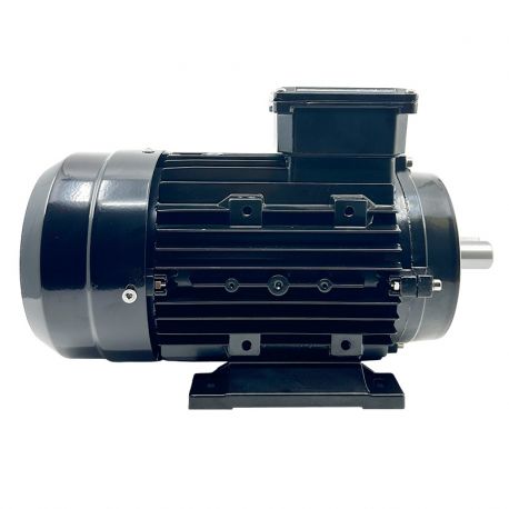 Moteur Électrique Triphasé 3kW/4CV, 1000Tr/min, 230/400V, B34, HA132, IE3, Alu - CEMER