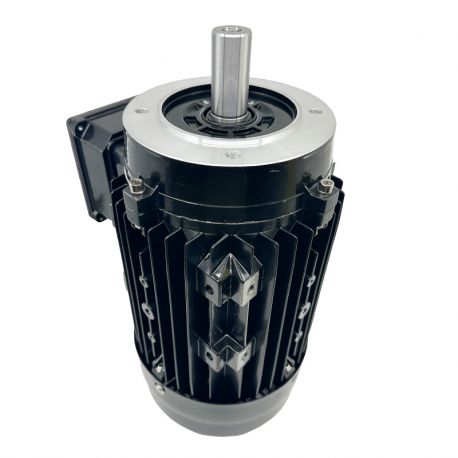Moteur Électrique Triphasé 4kW/5,5CV, 1000Tr/min, 230/400V, B14, HA132, IE3, Alu - CEMER
