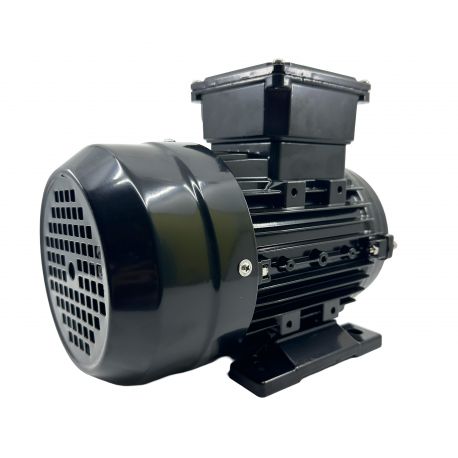 Moteur Électrique Triphasé 5.5kW/7.5CV, 1500Tr/min, 400/690V, B3, HA132, IE3, Alu - CEMER