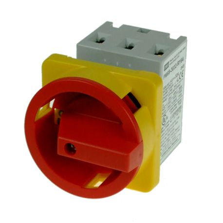 Interrupteur Isolateur Cadenas 32A 3 Phases 2 Positions ON/OFF - Boîtier étanche - Pour Climatisation, Sécurité électrique