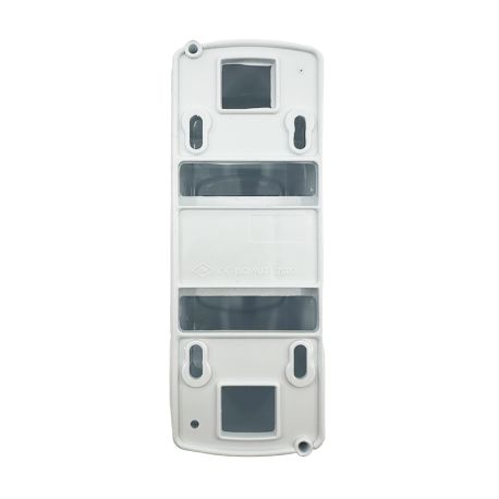 Mini coffret électrique modulaire 2 modules 150x55x65mm - avec rail DIN, montage en surface