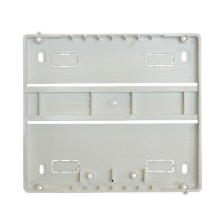 Mini coffret électrique modulaire 8 modules 160x185x65mm - avec rail DIN, montage en surface