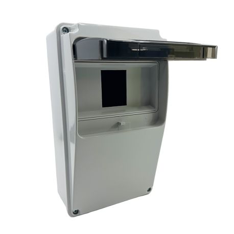 Coffret pour prise de courant Étanche IP54 - 1 rangée de 6 modules - ABS - IK10