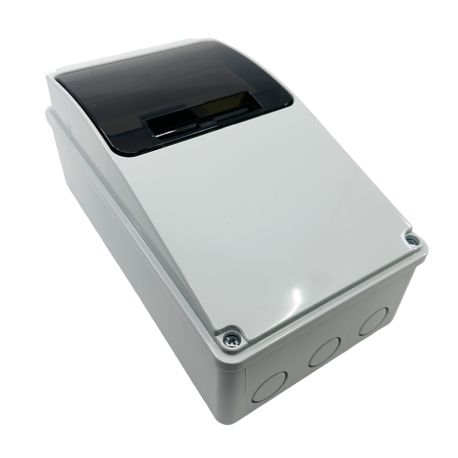 Coffret pour prise de courant Étanche IP54 - 1 rangée de 6 modules - ABS - IK10