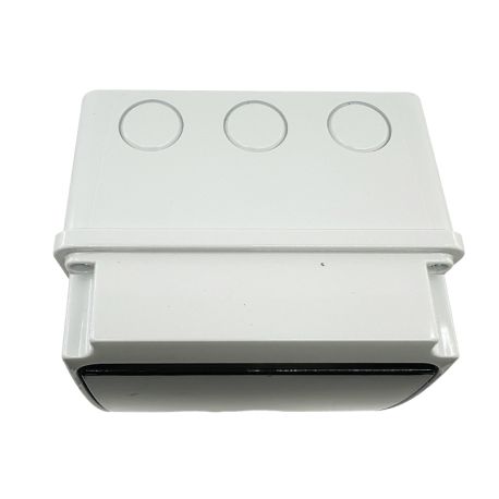 Coffret pour prise de courant Étanche IP54 - 1 rangée de 6 modules - ABS - IK10