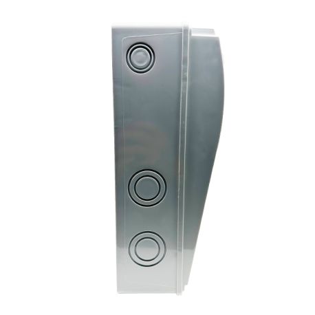 Coffret pour prise de courant Étanche IP54 - 1 rangée de 11 modules - ABS - IK10