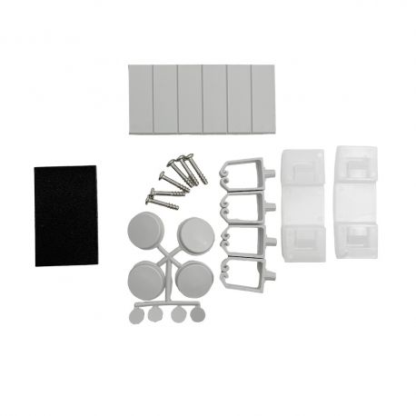 1322 Coffret électrique étanche pour prises - 2 rangées de 11 modules - IP65 Solera Indubox