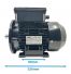 Moteur Monophasé 0.12 kW 1500 Tr/Min 230V 4MY631 B35 - Condensateur Permanent - CEMER