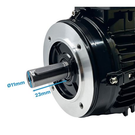 Moteur Monophasé 0.18 kW 1500 Tr/Min 230V 4MY632 B14 - Condensateur Permanent - CEMER