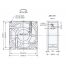 Ventilateur axial carré 230Vac 120X120X25 - débit d'air 121m3/h - 15W