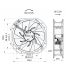Ventilateur axial 230Vac 280x280x80 - débit d'air 1917m3/h - 135W