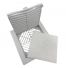 Grille de ventilation avec filtre amovible 110x110mm IP54 pour coffret/armoire électrique