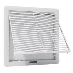 Grille de ventilation avec filtre amovible 325x325mm IP54 pour coffret/armoire électrique