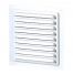 Grille d'aération métal 125x125mm pour coffret/armoire électrique