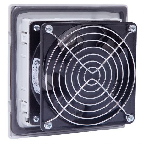Ventilateur d'armoire électrique 230V avec grille 160X160 - débit d'air 130m3/h | 163m3/h Ventilateur d'armoire électrique 230V avec grille 160X160 - débit d'air 130m3/h | 163m3/h