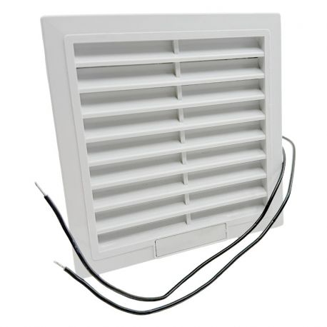 Ventilateur d'armoire électrique 230V avec grille 160X160 - débit d'air 130m3/h | 163m3/h