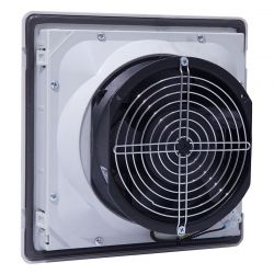 Ventilateur d'armoire électrique 230V avec grille 260X260 - débit d'air 285m3/h | 350m3/h