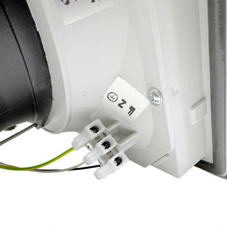 Ventilateur d'armoire électrique 230V avec grille 260X260 - débit d'air 285m3/h | 350m3/h