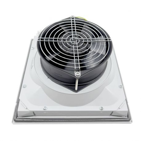 Ventilateur d'armoire électrique 230V avec grille 260X260 - débit d'air 285m3/h | 350m3/h