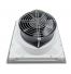 Ventilateur d'armoire électrique 230V avec grille 260X260 - débit d'air 285m3/h | 350m3/h