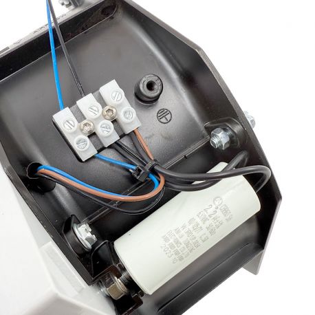 Ventilateur d'armoire électrique 230V avec grille 260X260 - débit d'air 810m3/h | 1020m3/h