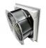 Ventilateur d'armoire électrique 230V avec grille 260X260 - débit d'air 810m3/h | 1020m3/h