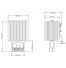 Résistance de chauffage MPH 25W 110-250V AC/DC - non ventilé