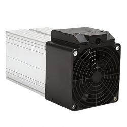 Résistance de chauffage PH 400W 110-250V AC/DC - ventilé - Fixation Rail Din