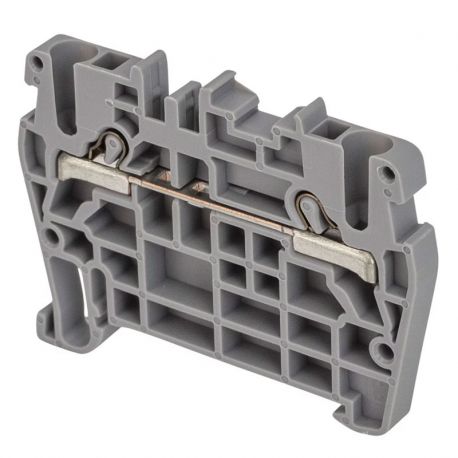 Borne de jonction à ressort 4mm² - pas 6mm - grise - type PushFit - IMO Borne de jonction à ressort 4mm² - pas 6mm - grise - type PushFit - IMO