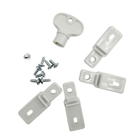 Coffret électrique ABS 280x210x130 étanche IP65 - Porte pleine - avec plaque de fond