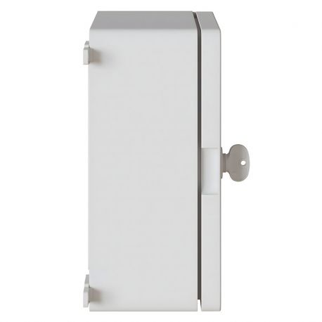 Coffret électrique ABS 280x210x130 étanche IP65 - Porte pleine - avec plaque de fond