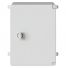 Coffret électrique ABS 280x210x130 étanche IP65 - Porte pleine - avec plaque de fond