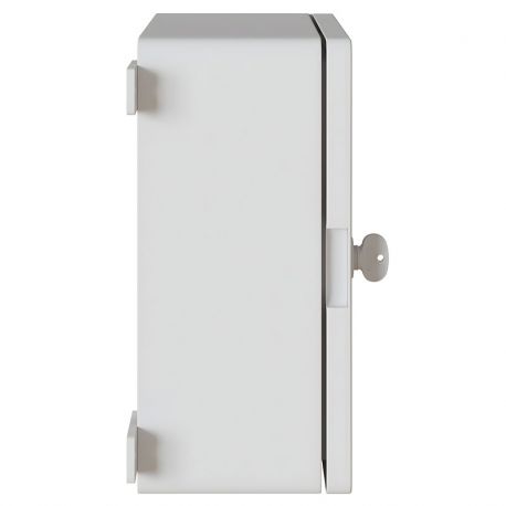 Coffret électrique ABS 330x250x130 étanche IP65 - Porte pleine - avec plaque de fond