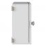 Coffret électrique ABS 330x250x130 étanche IP65 - Porte pleine - avec plaque de fond