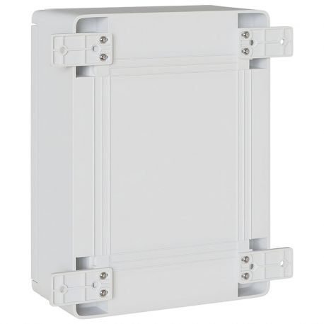 Coffret électrique ABS 330x250x130 étanche IP65 - Porte pleine - avec plaque de fond