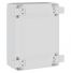 Coffret électrique ABS 330x250x130 étanche IP65 - Porte pleine - avec plaque de fond