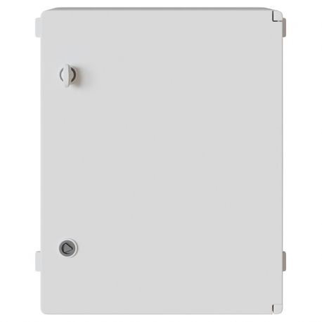 Coffret électrique ABS 500x400x175 étanche IP65 - Porte pleine - avec plaque de fond