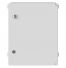 Coffret électrique ABS 500x400x175 étanche IP65 - Porte pleine - avec plaque de fond