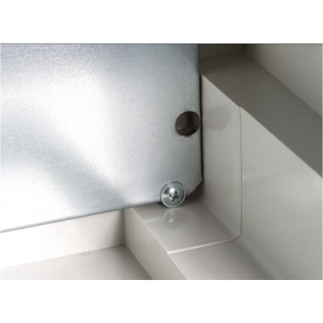 Coffret électrique ABS 600x400x200 étanche IP65 - Porte pleine - avec plaque de fond